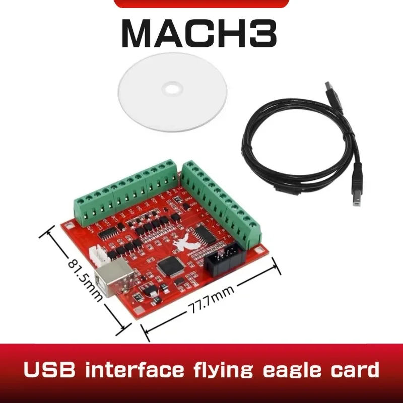 Mach3 Usb Cnc Controller 4 Axis 100Khz - 1PC Scheda di Interfaccia MACH3 CNC